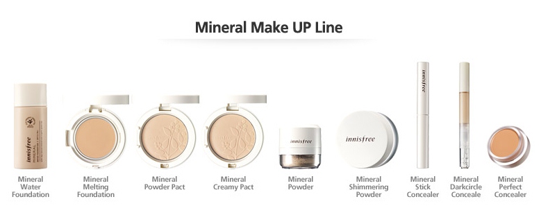  Innisfree  Pre Orders MakeUp  For the Face MadeInKorea